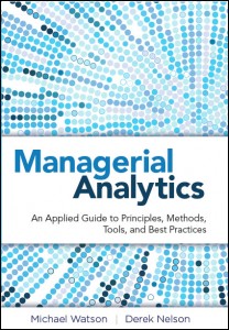 Managerial Analytics Book Cover
